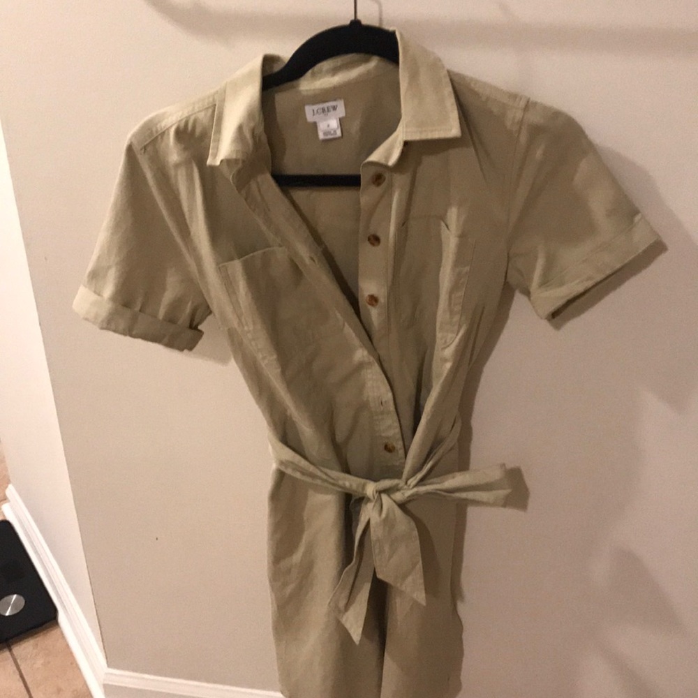 JCrew Trench Dress